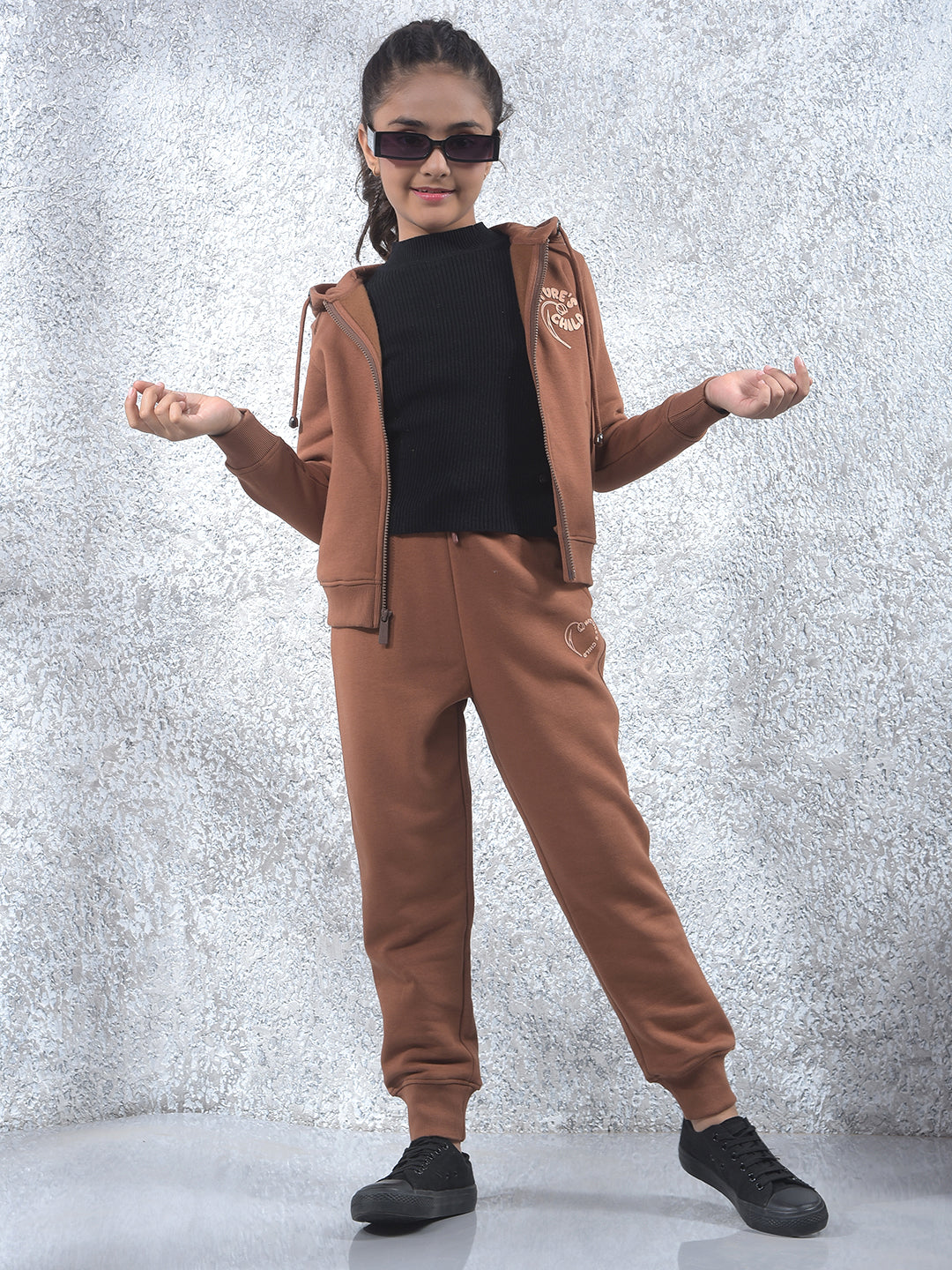 Oversized Brown Joggers