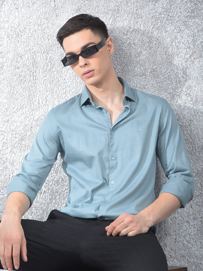 Green Shirt-Men Shirts-Crimsoune Club