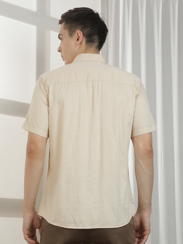Modern Beige Shirt