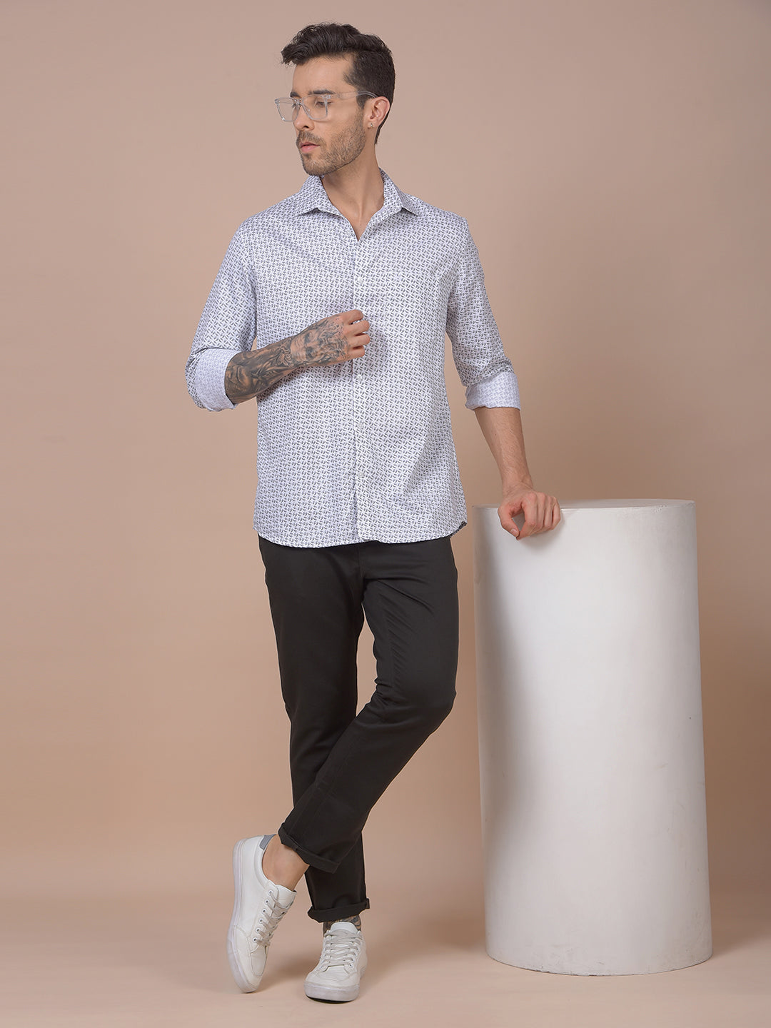 Clean Look Olive Trousers