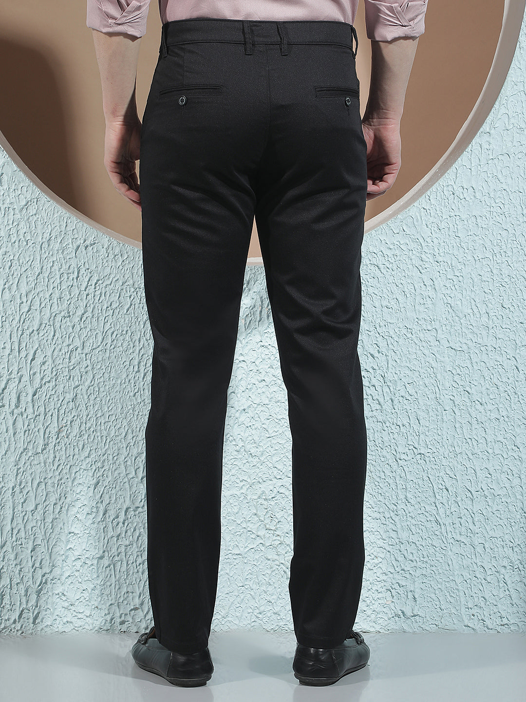 Classic Raven Black Trousers