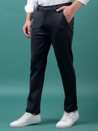 Modern Edge Black Trousers