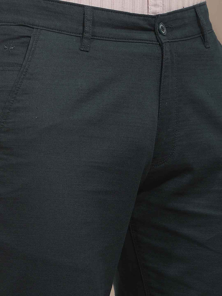 Navy Blue 100% Cotton Trousers