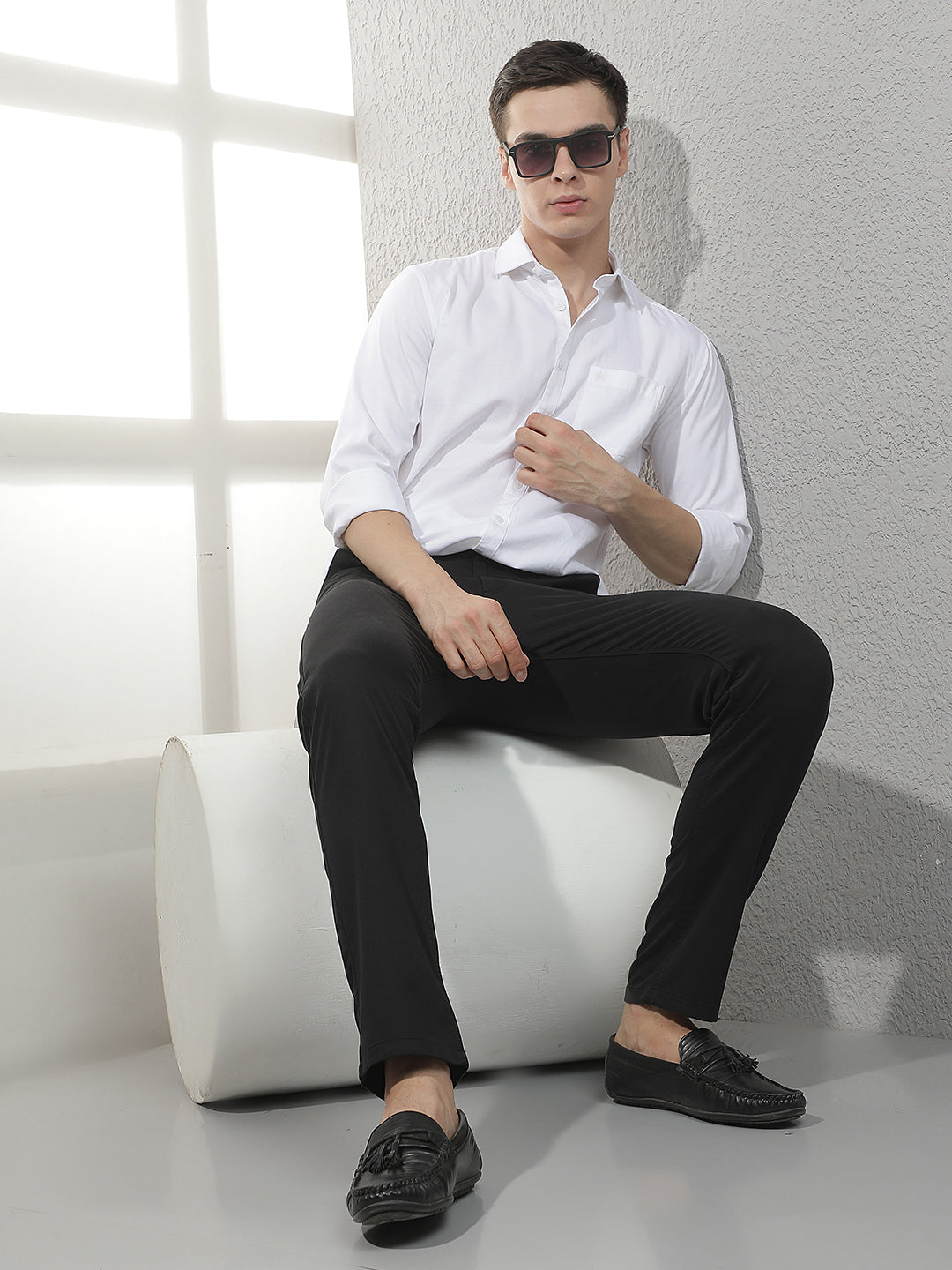 Eclipse Dark Black Trousers