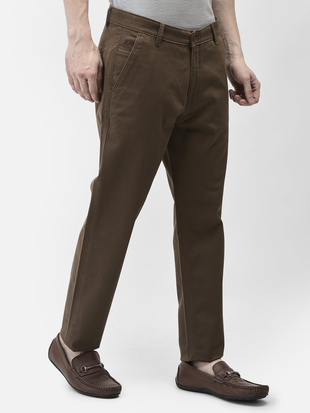 Sleek Brown Trousers