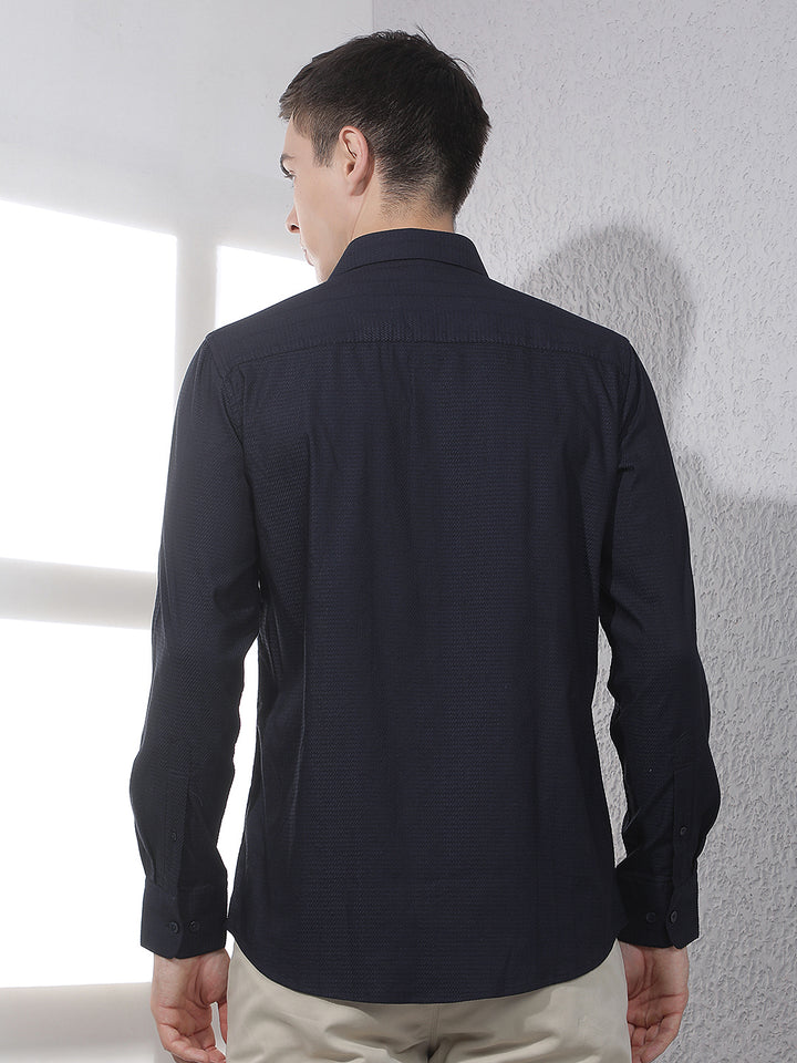 Urban Anchor Blue Navy Blue Shirt