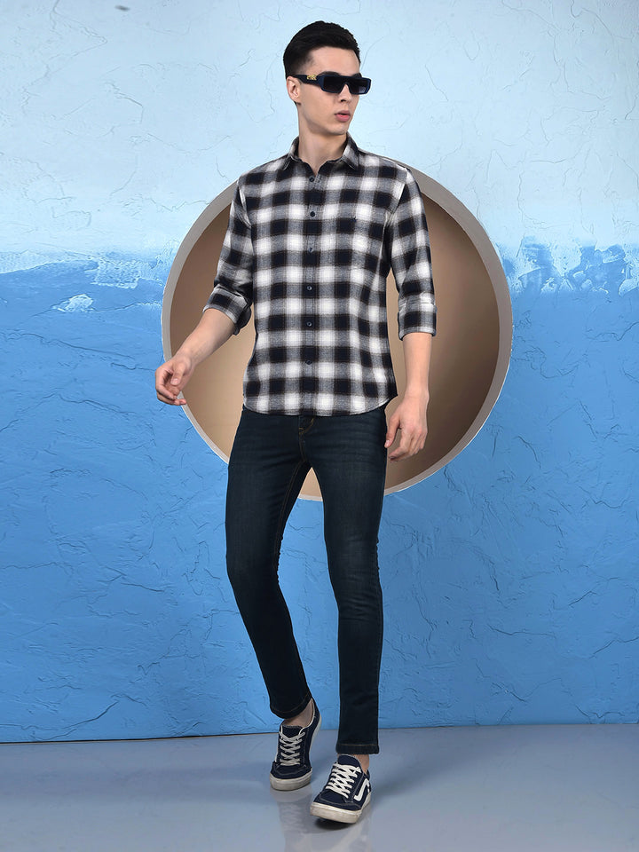 Classic Black Straight Leg Denim Jeans-Men Jeans-Crimsoune Club