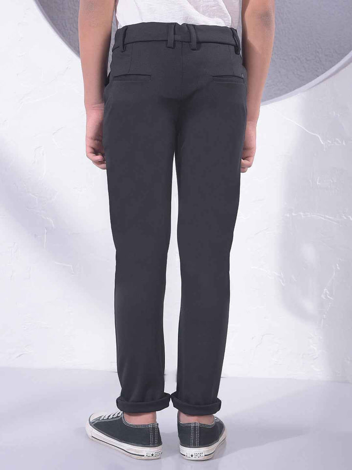 Black Urban Wear Trousers