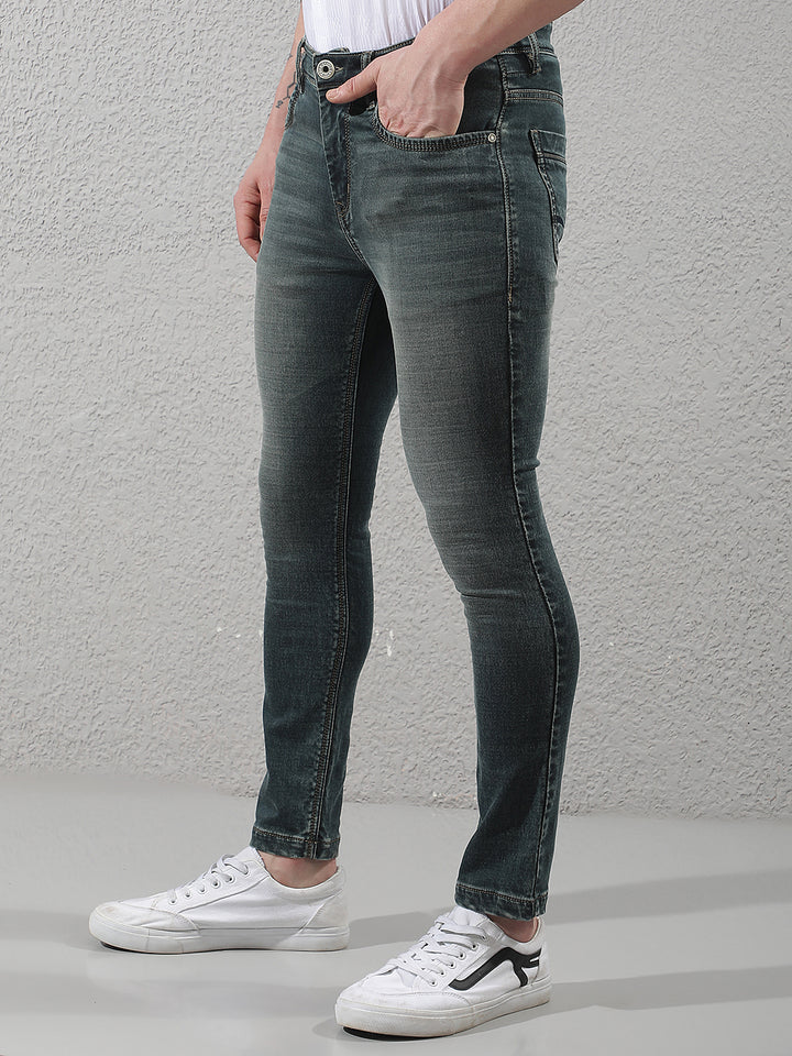 Forest Green Skinny Jeans