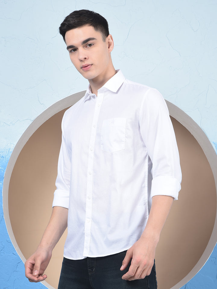 White 100% Cotton Shirt