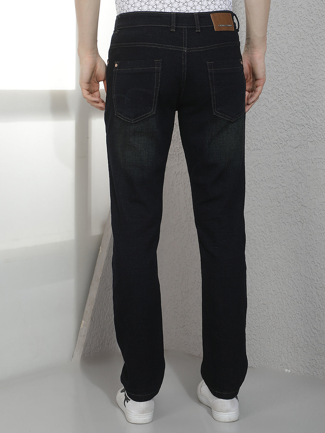 Classic Ink Blue Whisker Jeans