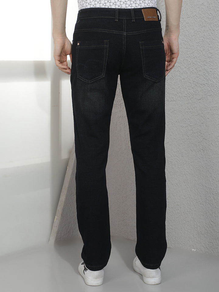 Classic Ink Blue Whisker Jeans