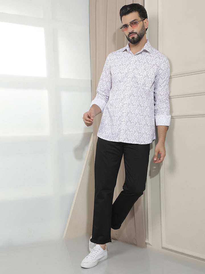 Classic Black Straight Trousers