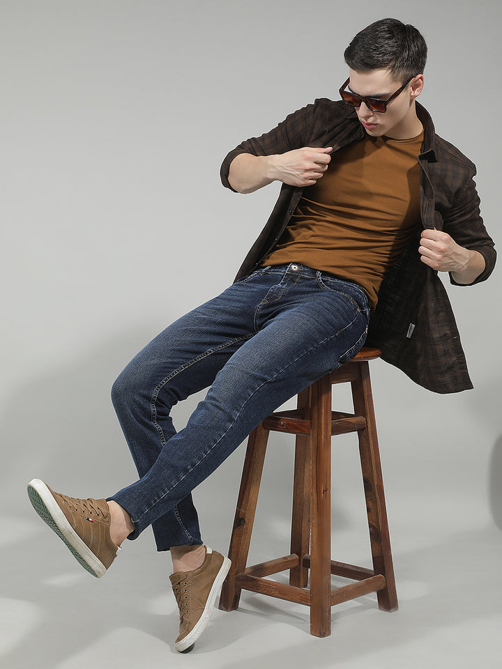 Classic Washed Blue Jeans