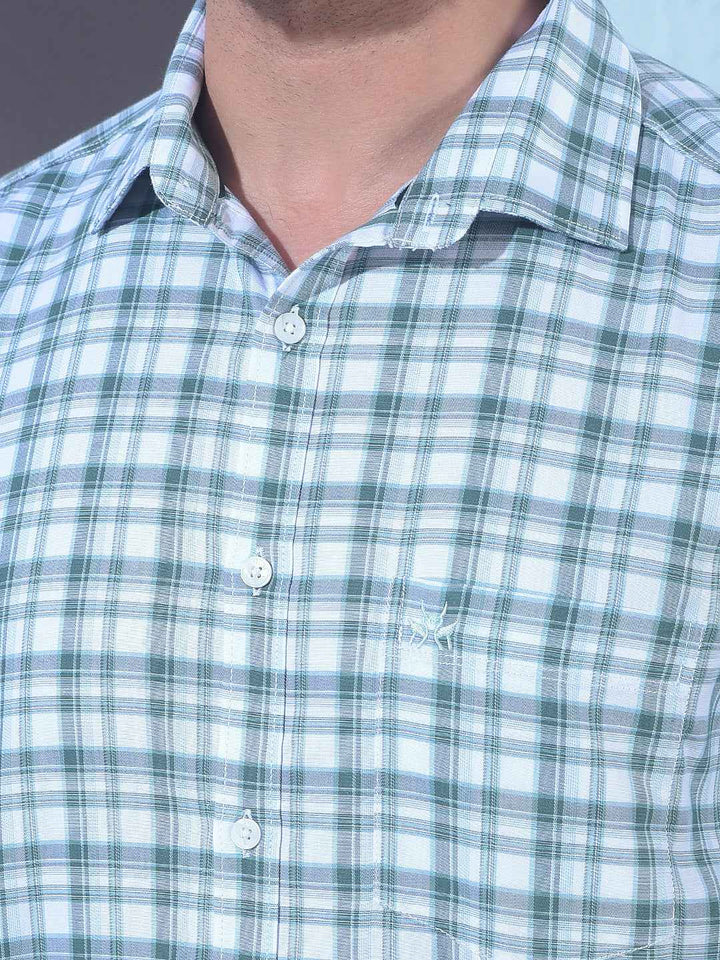 Green Checked Shirt