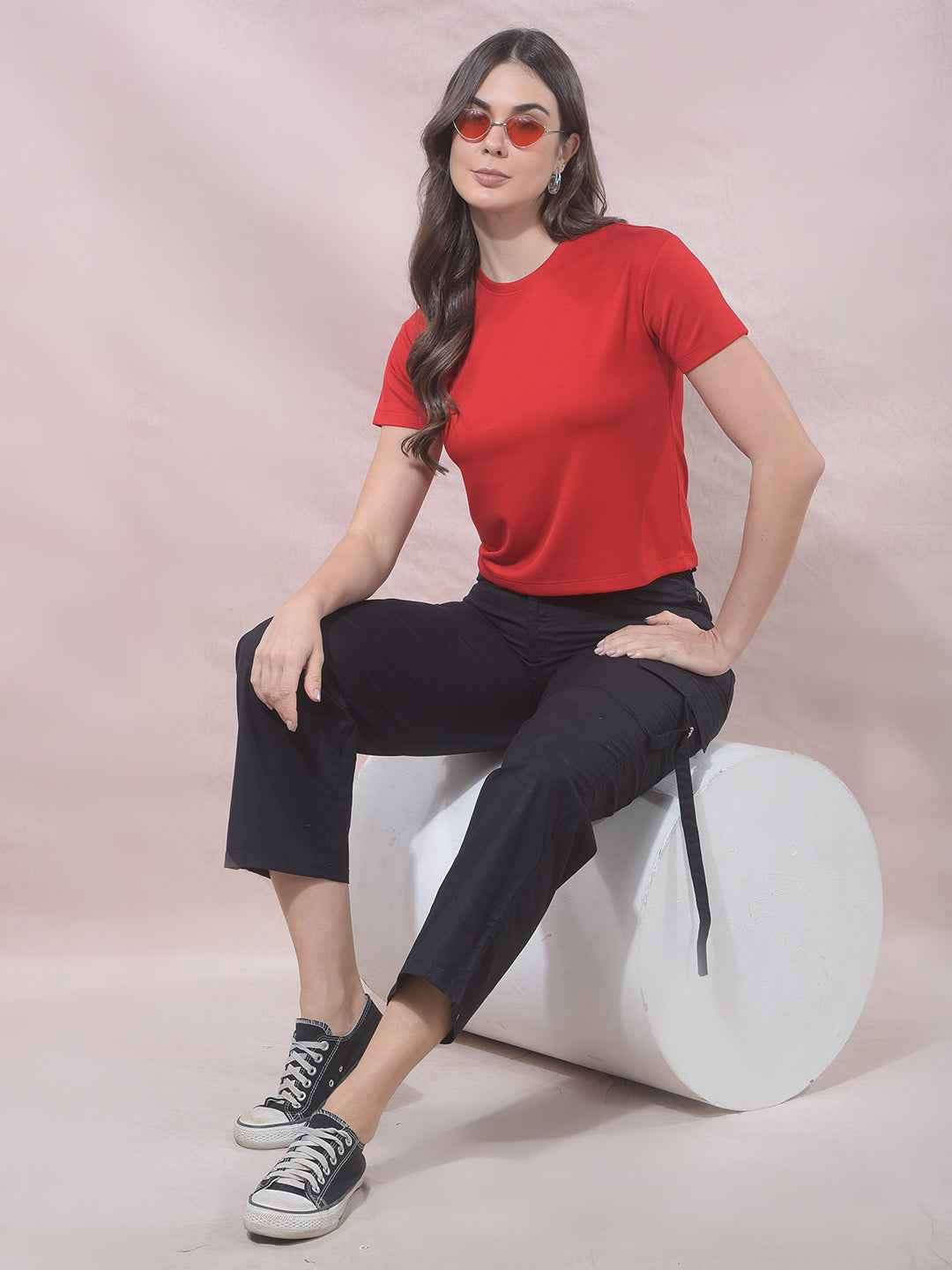 GlideRuby Fitted Crop Top