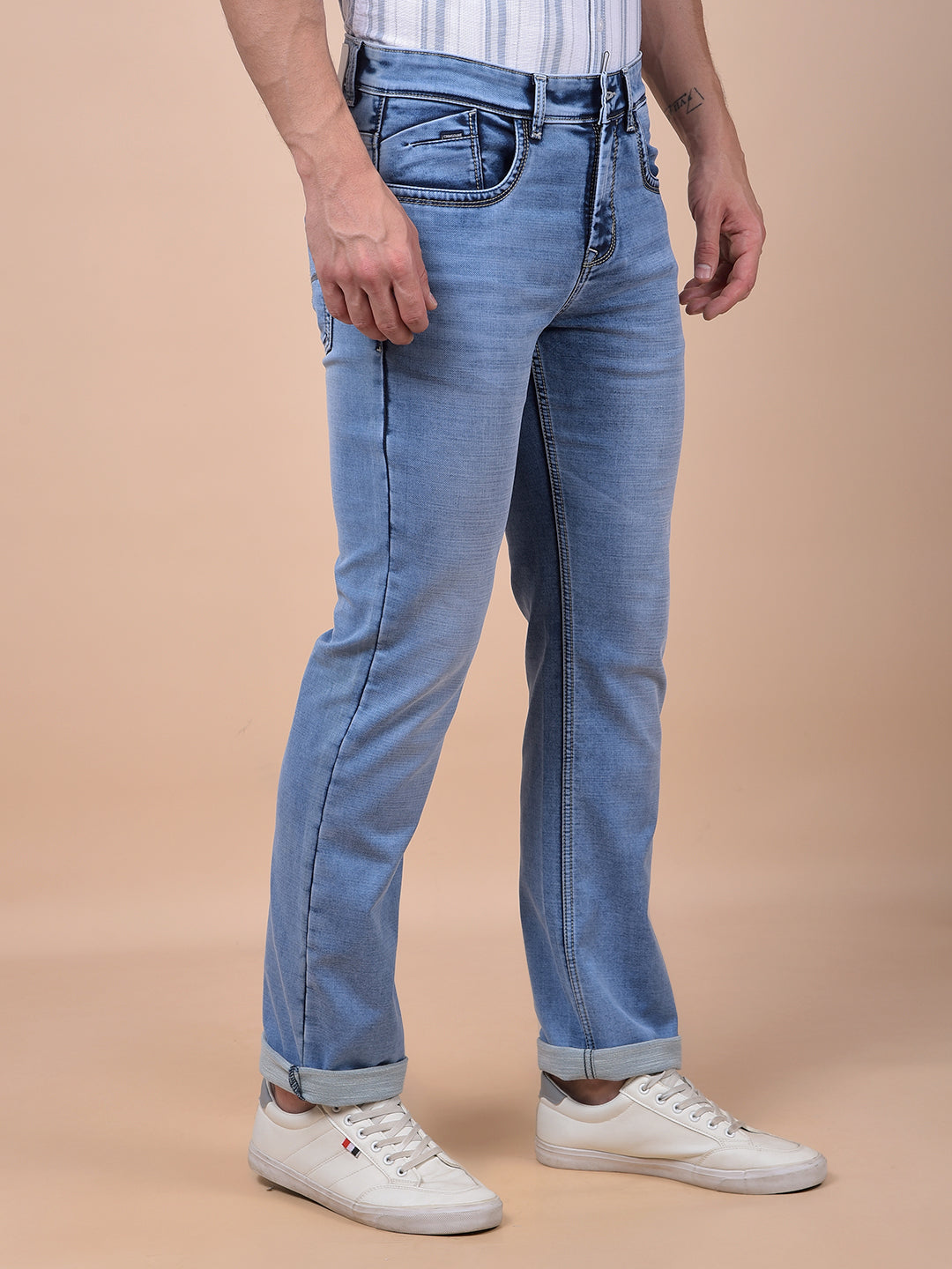Urban Straight Blue Straight Jeans