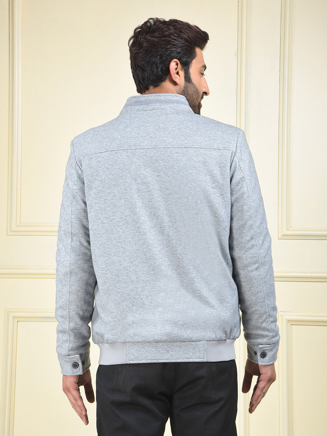 Premium Finish Grey Puffer Jacket