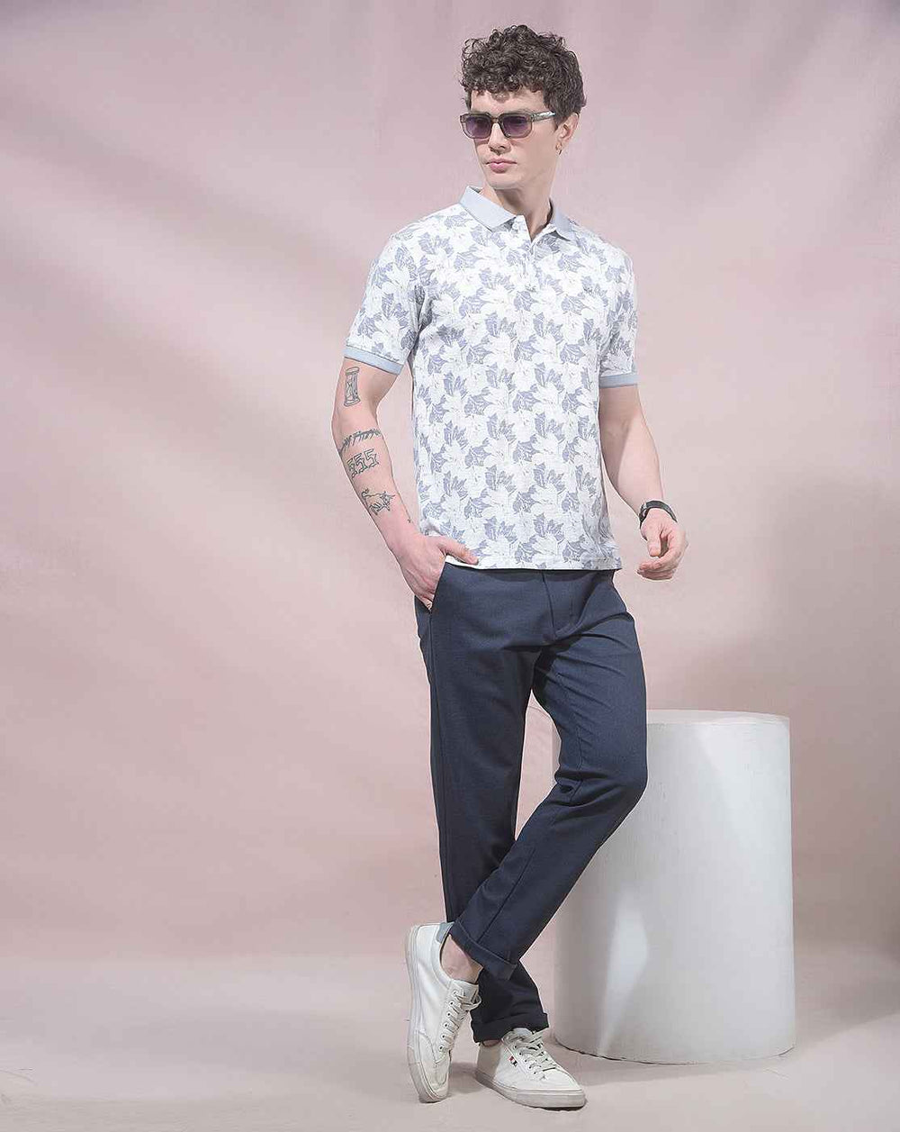 Classic Navy Versatile Trousers