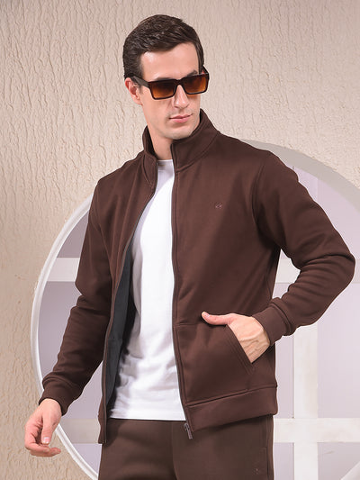 Brown Trendy Sweatshirt