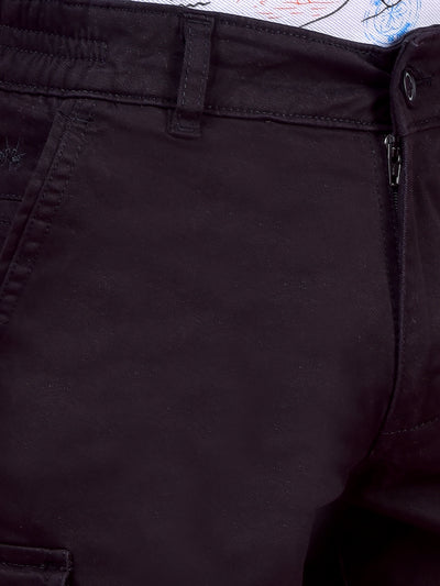 Black Cargo Shorts