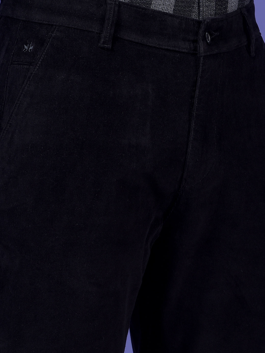 Black Corduroy Trousers