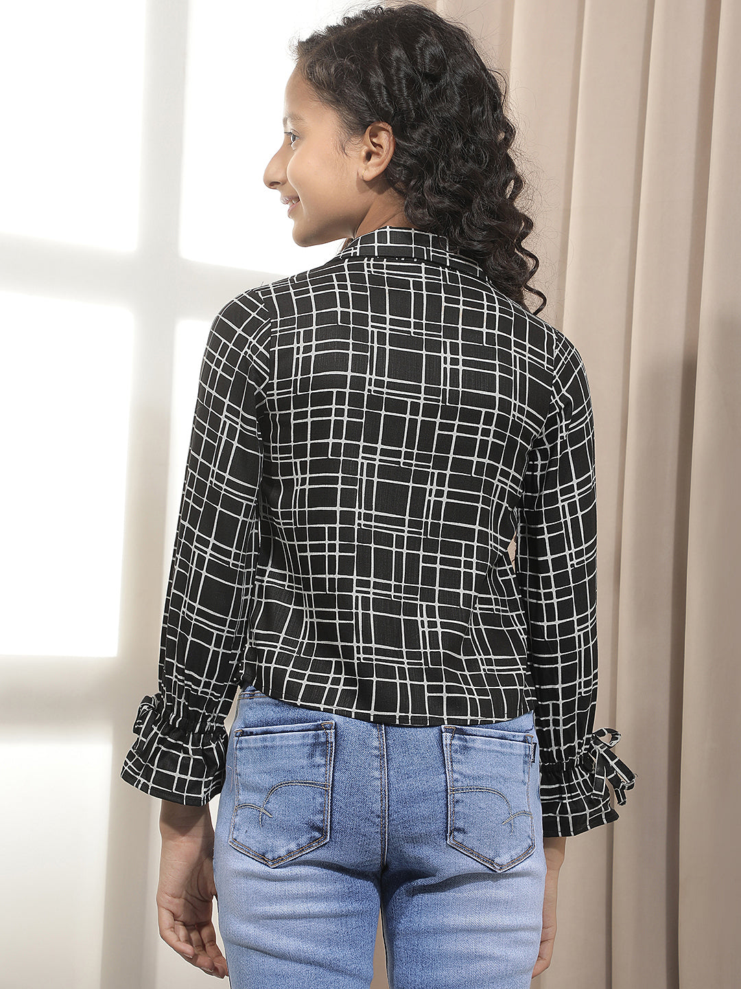 Black Graphic Printed Shirt