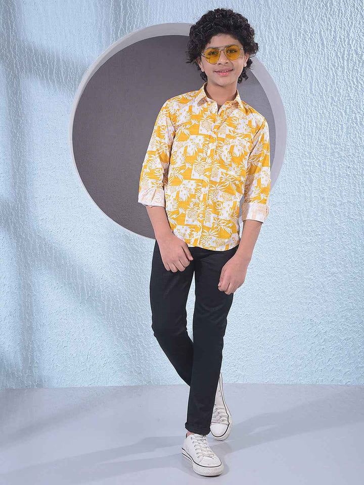 Black Textured Trousers