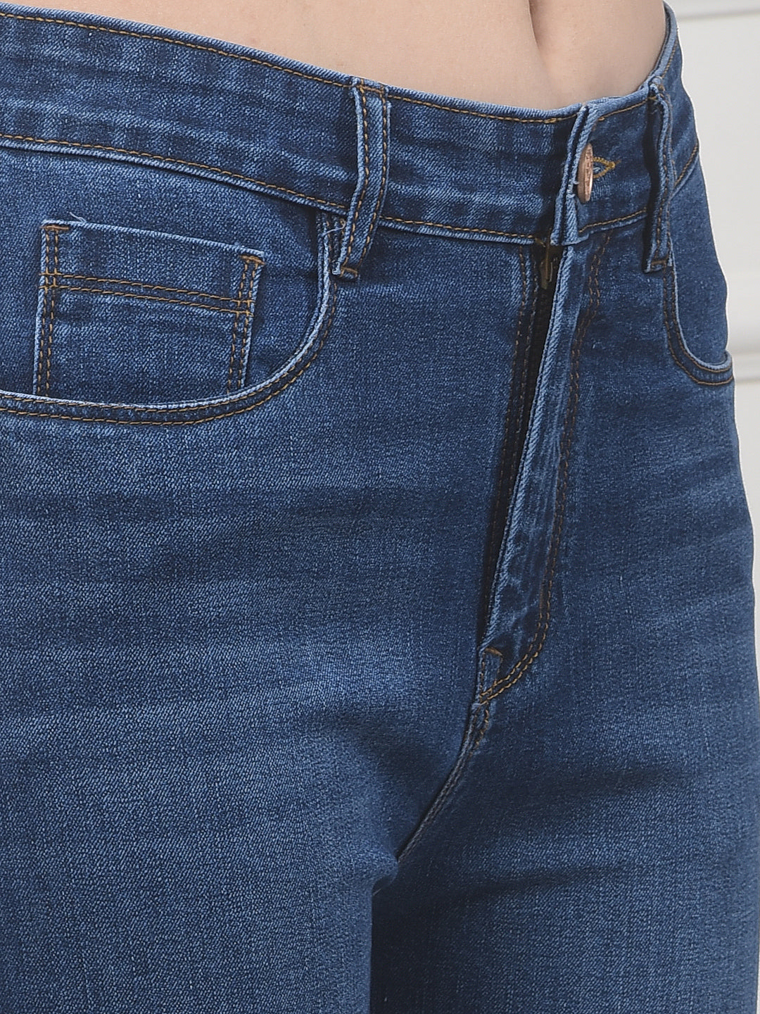 Modern Indigo Straight Jeans