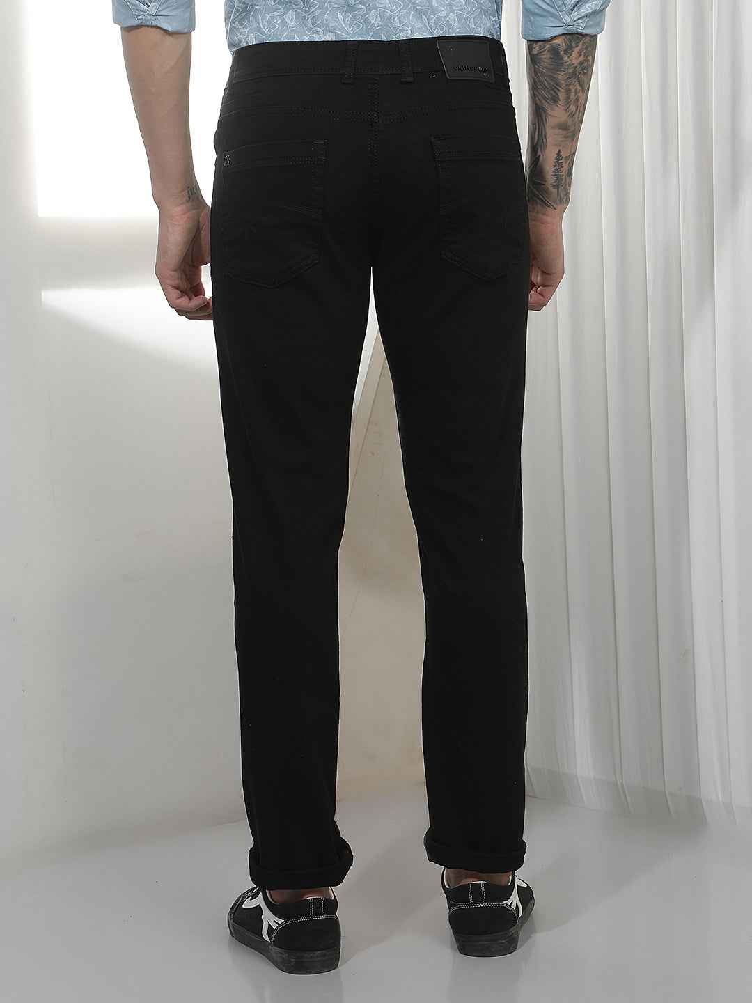 Classic Black Comfort Wear Jeans
