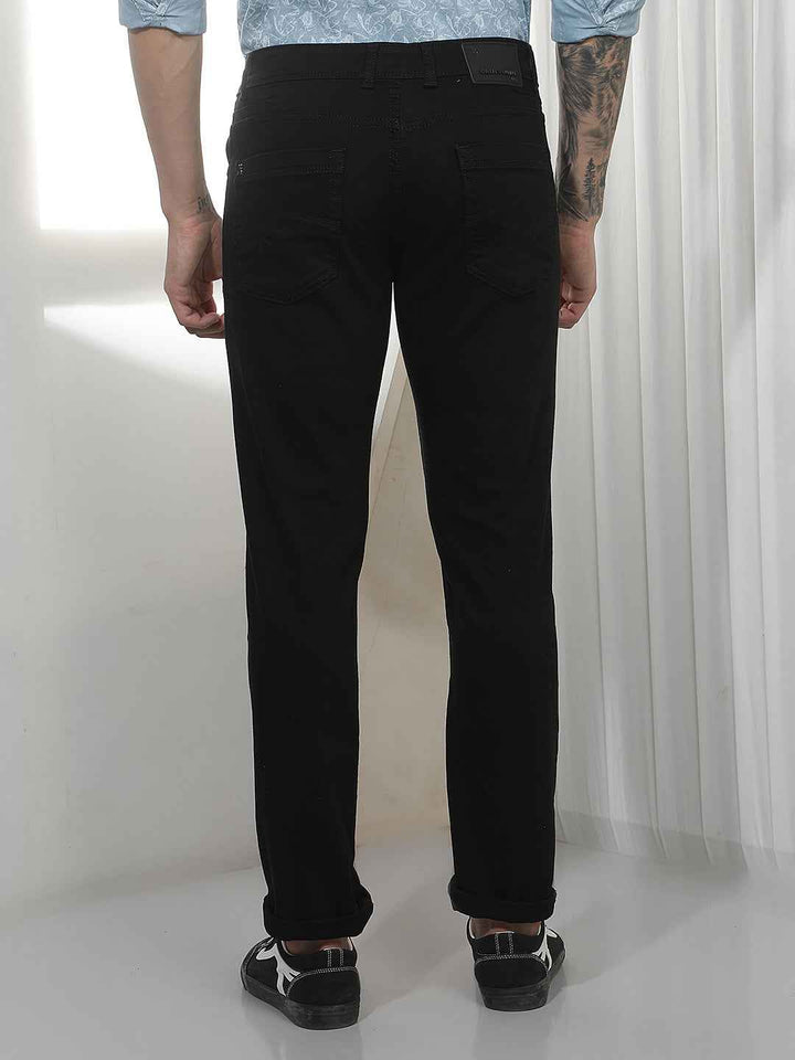 Classic Black Comfort Wear Jeans