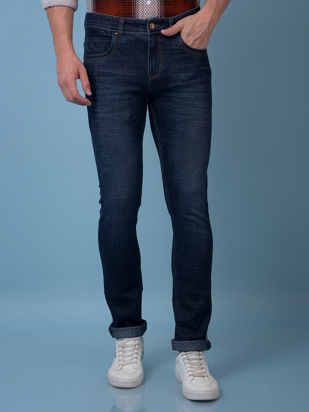 Bold Navy blue Jeans