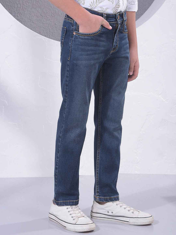 Indigo Blue Refined Street Jeans