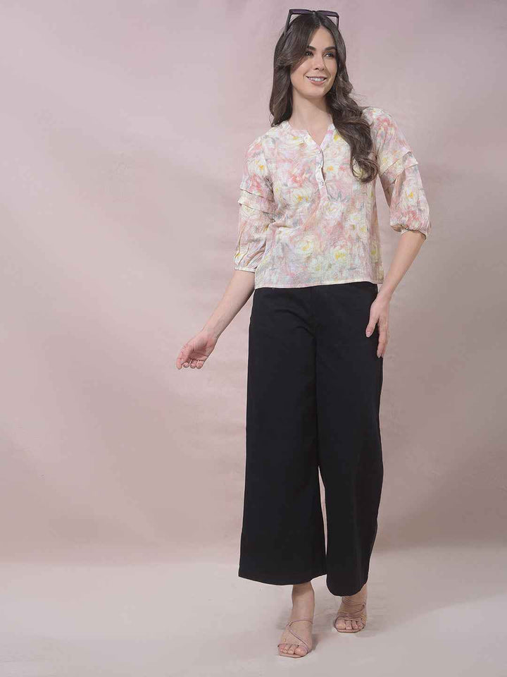 Black 100% Cotton Loose Fit Jeans