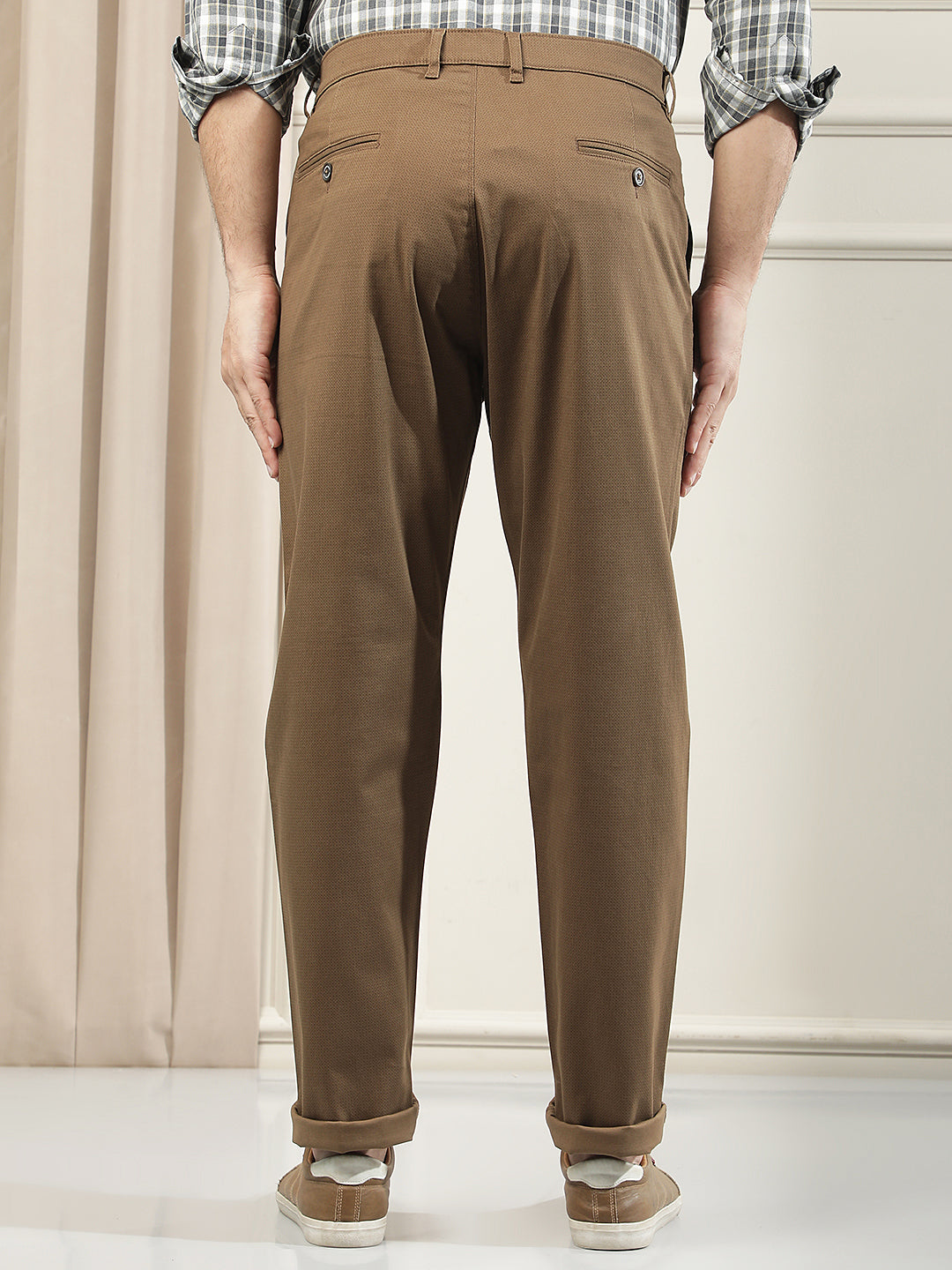 Brown Smart Casual Trousers