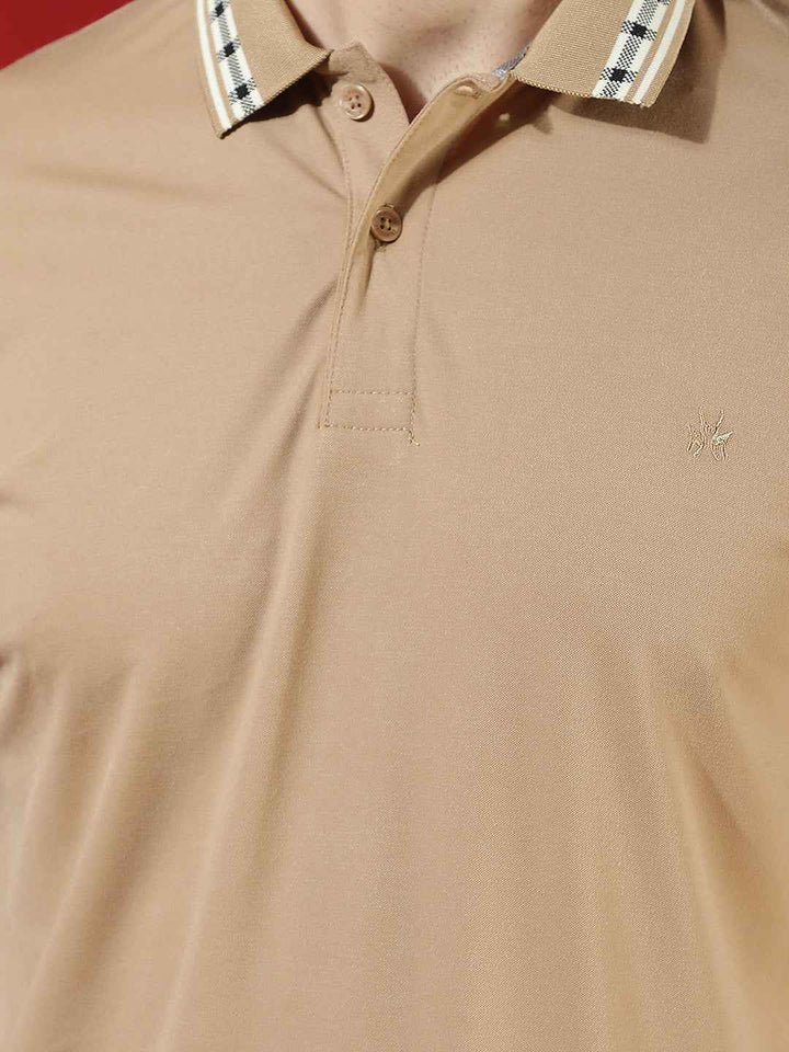 Khaki Classic Polo T-Shirt