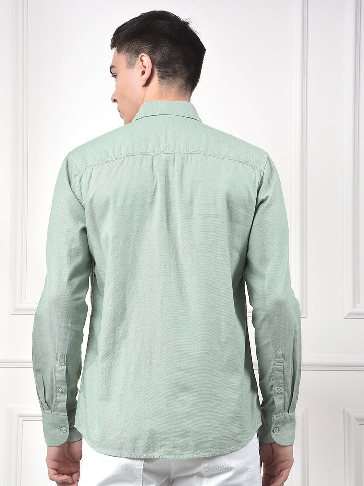 Green 100% Cotton Shirt