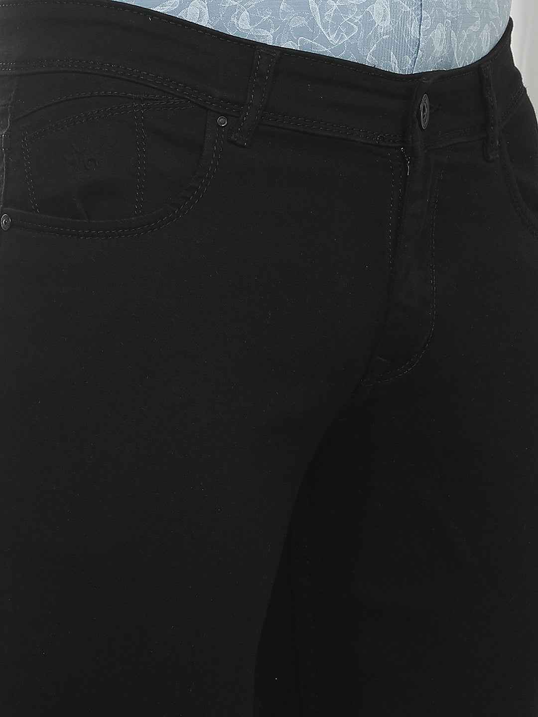 Classic Black Comfort Wear Jeans
