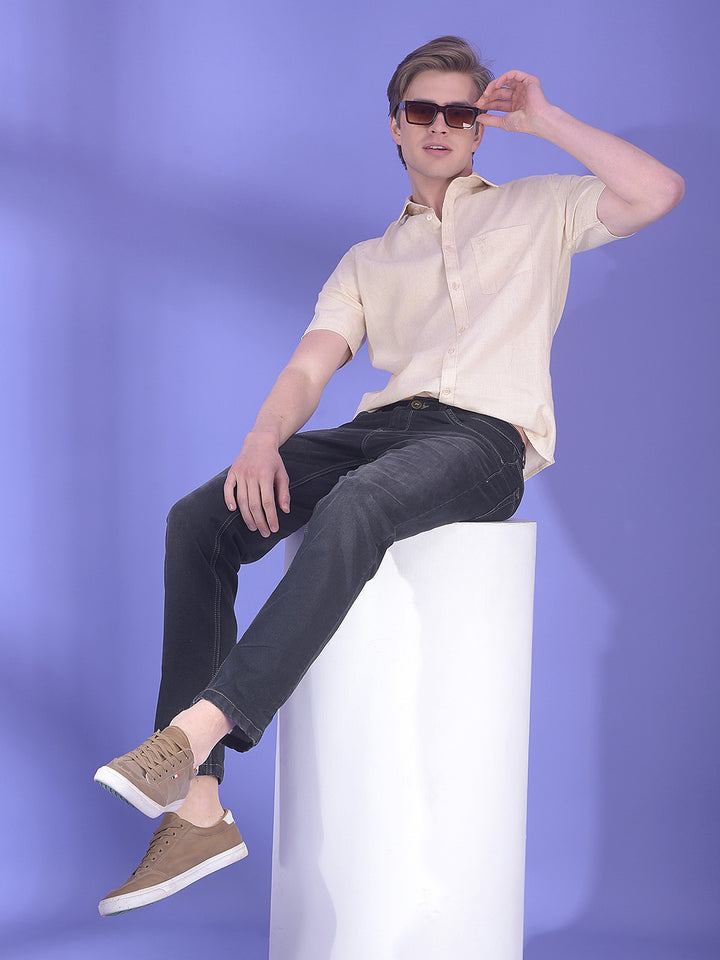 Slate Grey Stretch Jeans