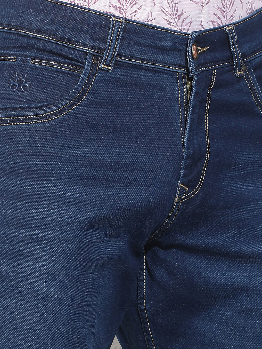 Midnight Blue Straight Jeans