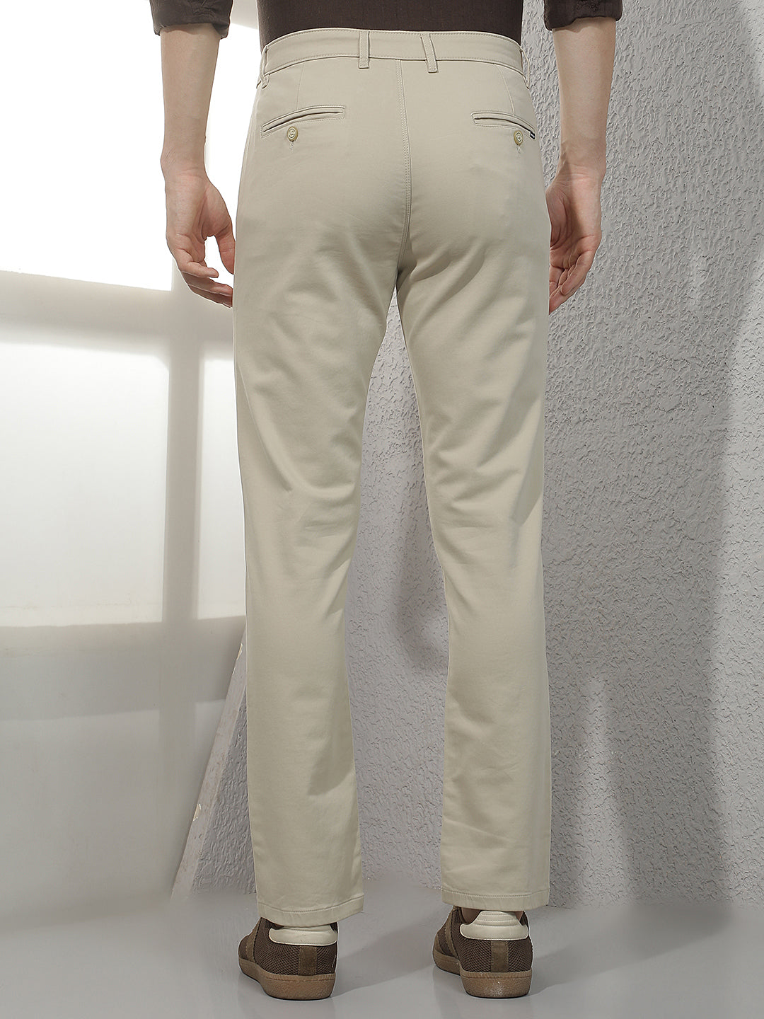 Warm Sand Beige Trousers