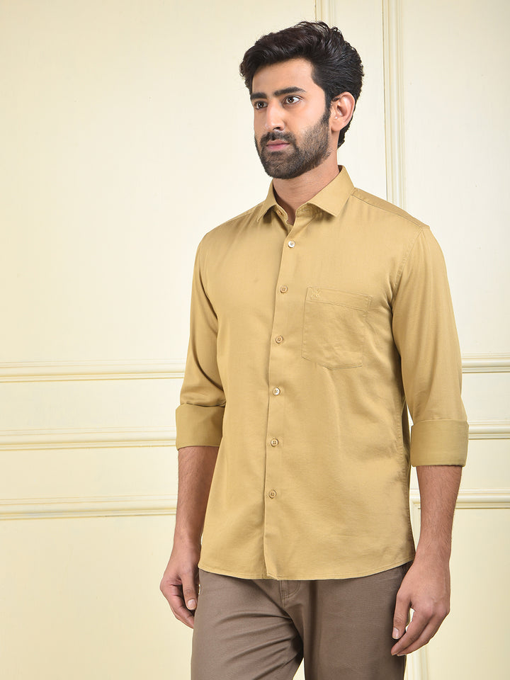 Daily Fit Beige Shirt