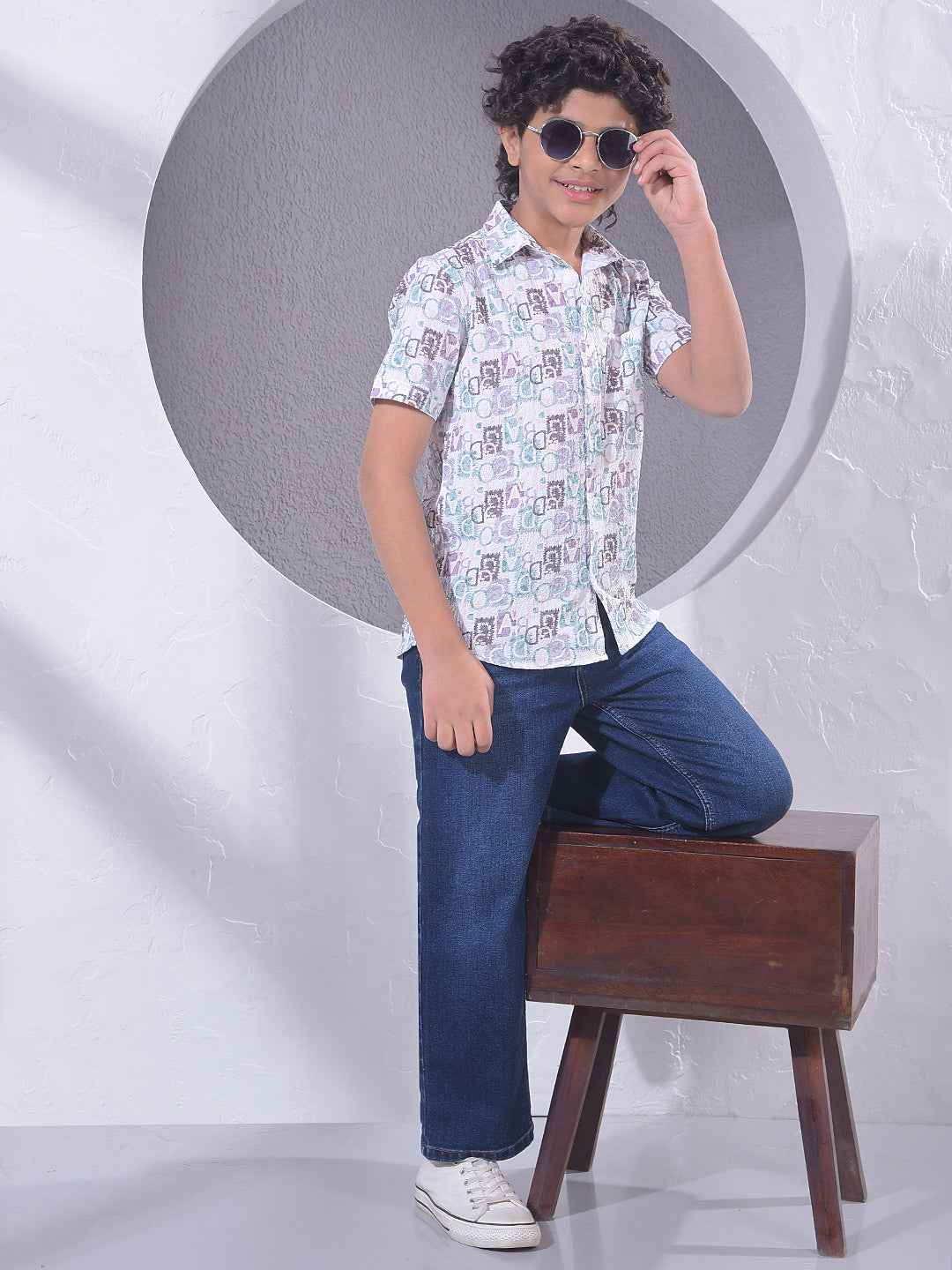 Indigo Blue Baggy Street Jeans