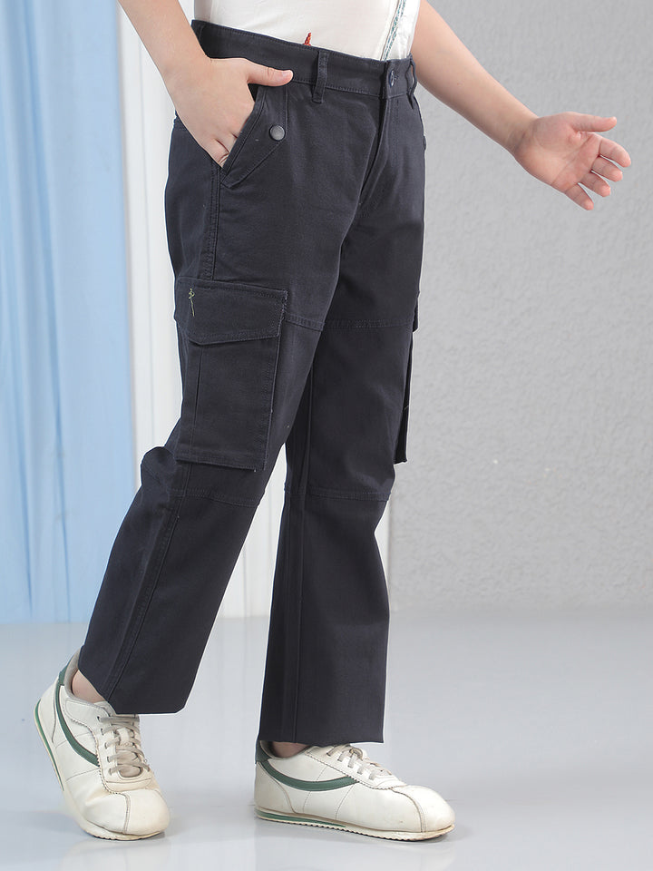 Essential Midnight Navy Navy Blue Cargo Trousers