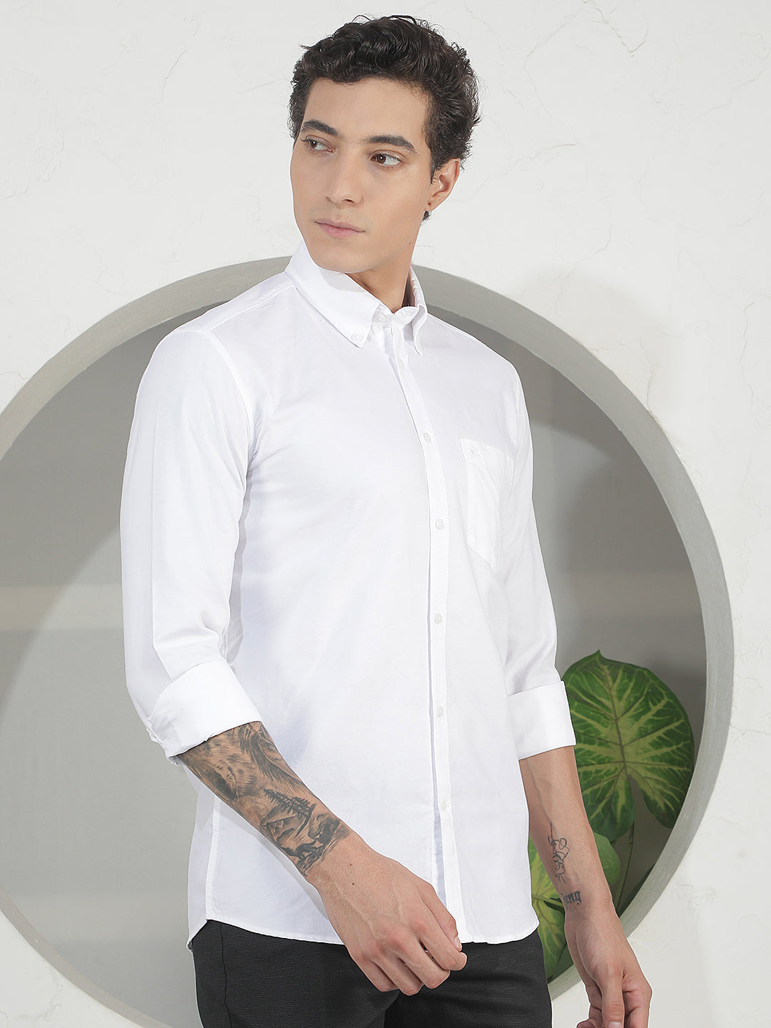 White 100% Cotton Shirt