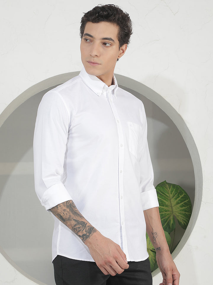 White 100% Cotton Shirt