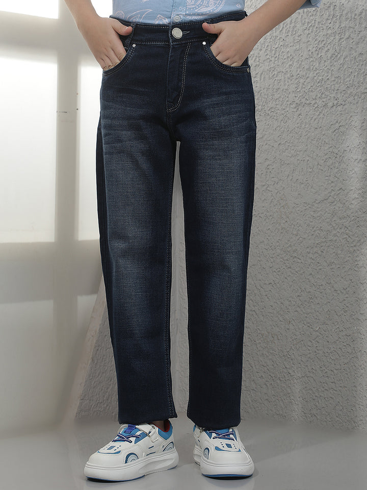 Deep Ocean Blue Jeans