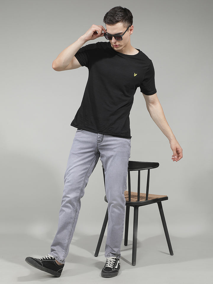 Sleek Fog Grey Jeans
