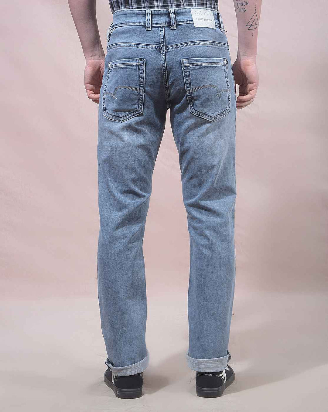 Blue Stretchable Jeans