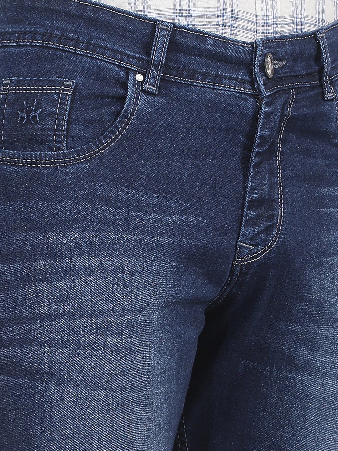 Modern Stonewash Blue Jeans